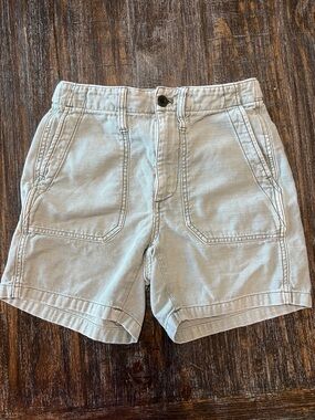 Madewell Light Beige Utility Shorts